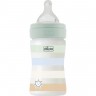 Бутылочка пластиковая CHICCO WB GREEN BOY 150 мл медленный поток 00028611210000