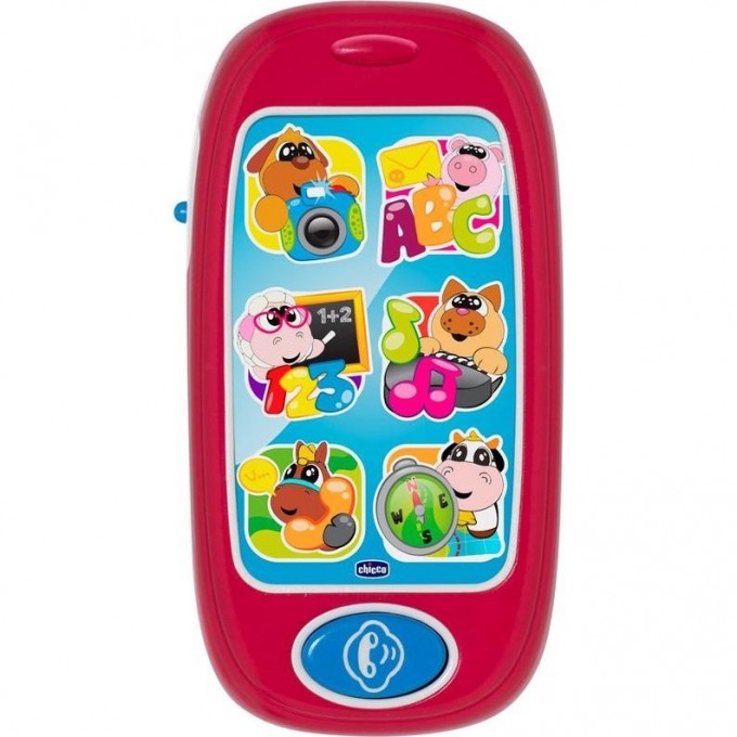 Говорящий смартфон CHICCO ABC, Красный 00007853000180