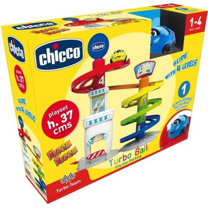 Игрушка CHICCO Многоярусная парковка, Разноцветный 00010001000000