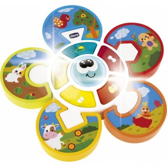 Игрушка развивающая CHICCO Guess the animal, Разноцветный Игрушка развивающая CHICCO Guess the animal, Разноцветный