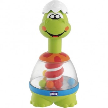Игрушка-юла музыкальная CHICCO «Динозаврик», Разноцветный