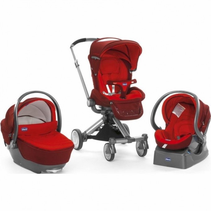 Коляска 3 в 1 CHICCO TRIO I-MOVE TOP FIRE 06079352190000