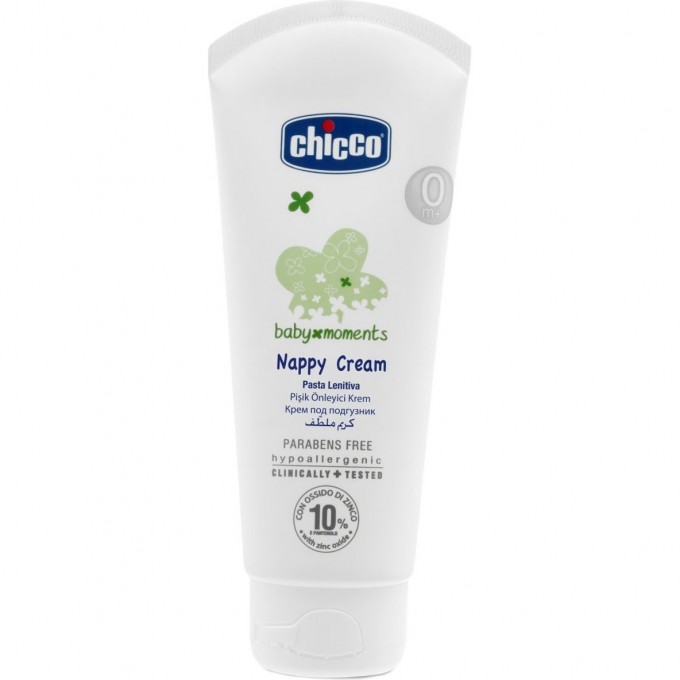 Крем под подгузник CHICCO BABY MOMENTS DELICATE SKIN 100 мл 00010244000000