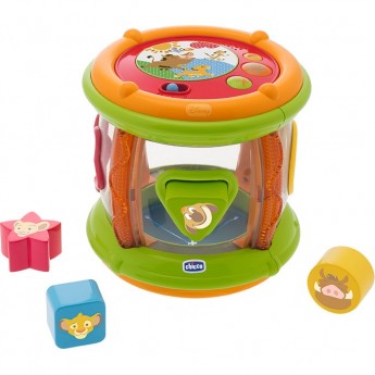 Музыкальный барабан CHICCO Король Лев 6+