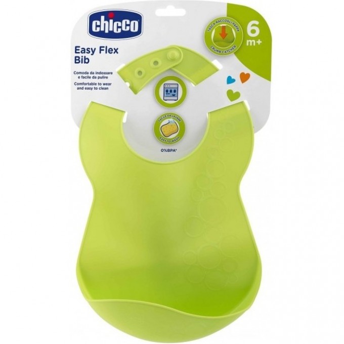Нагрудник CHICCO FLEXY 6м+ 16302300000