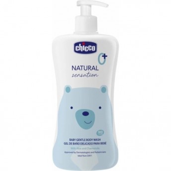 Нежное средство для купания без слез CHICCO NATURAL SENSATION 500 мл