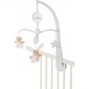 Подвеска-мобиль CHICCO Bear & Bunny, белый