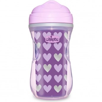 Поильник CHICCO ACTIVE CUP 14+, фиолетовый