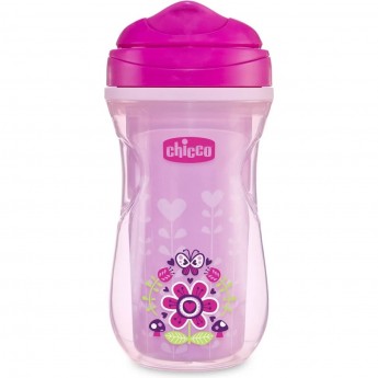 Поильник CHICCO ACTIVE CUP 14+, розовый