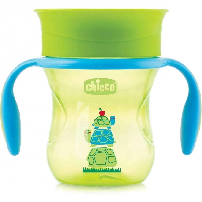 Поильник CHICCO PERFECT CUP 12+, зеленый 00006951300000