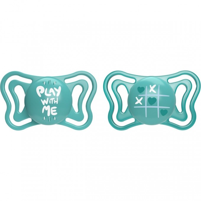 Пустышка CHICCO PHYSIO LIGHT BLUE сил 16-36M 2 шт 00071039210000