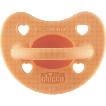 Пустышка силиконовая CHICCO PHYSIOFORMA LUXE orange 2-6 мес 1 шт