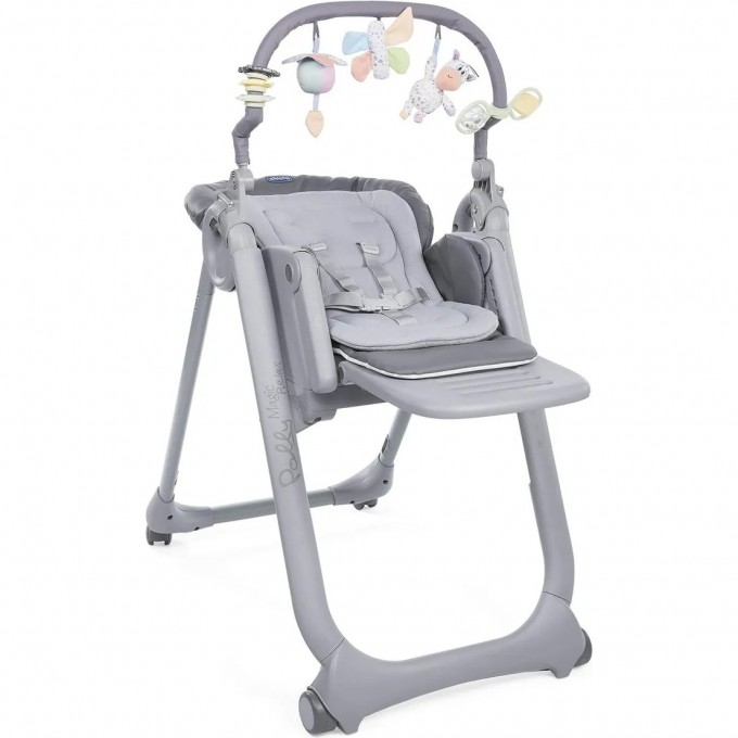 Стульчик CHICCO POLLY MAGIC RELAX GRAPHITE 06079502210000